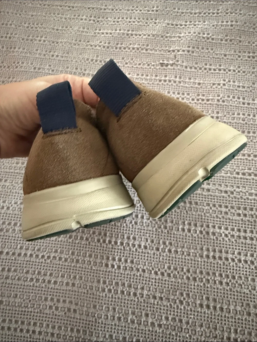 Skechers Men’s Olive Canvas Memory Foam Slip Ons 11